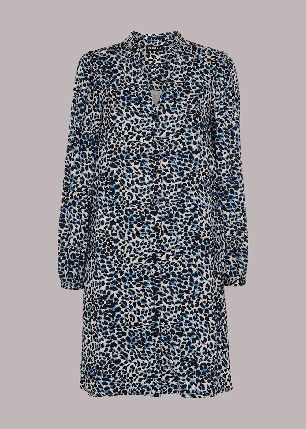 Whistles abstract animal print dress deals